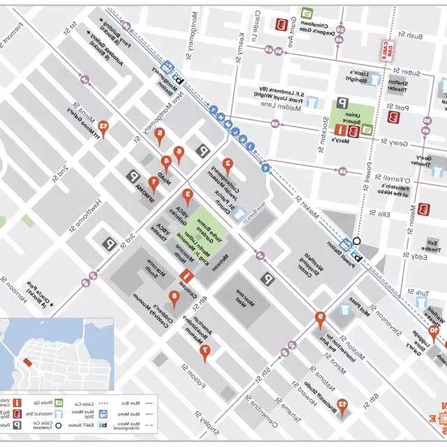 艺术 and Culture Explorer Map